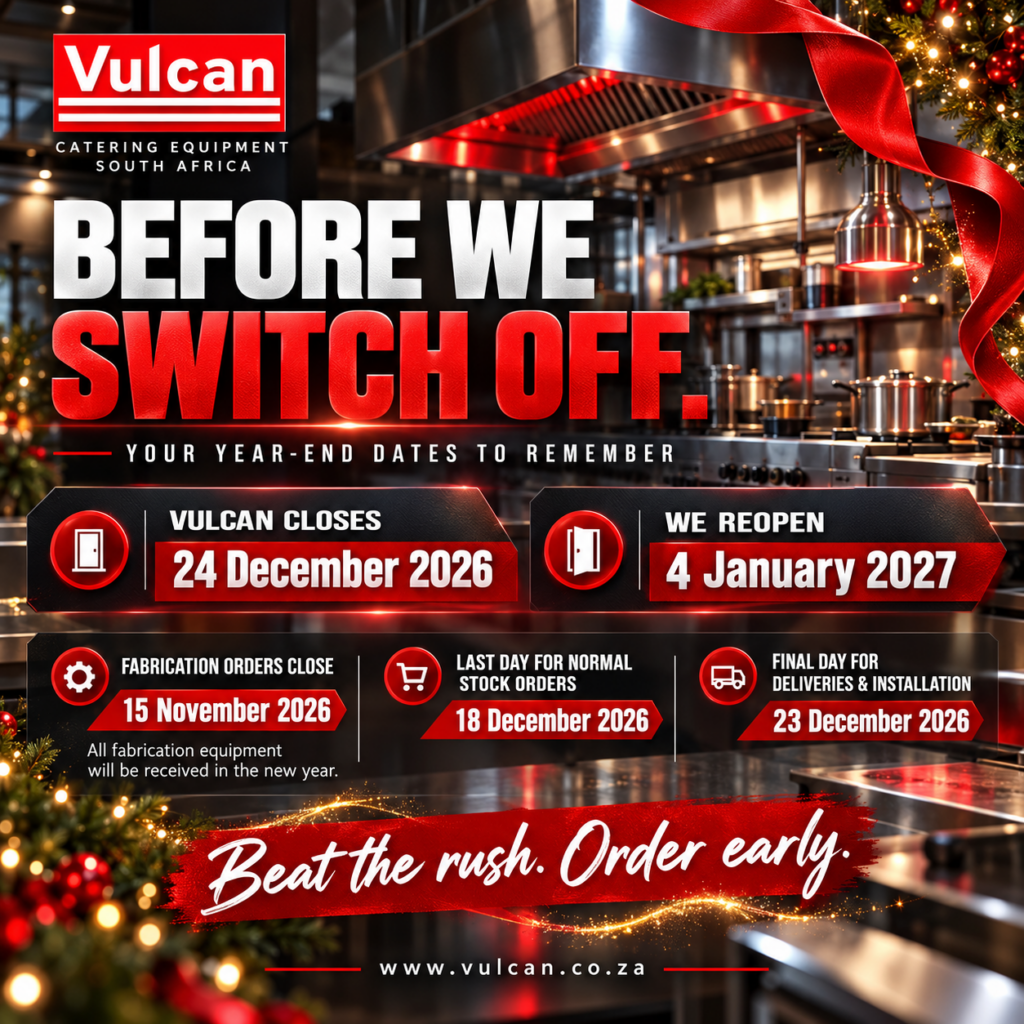 Vulcan Year End Closure Notice